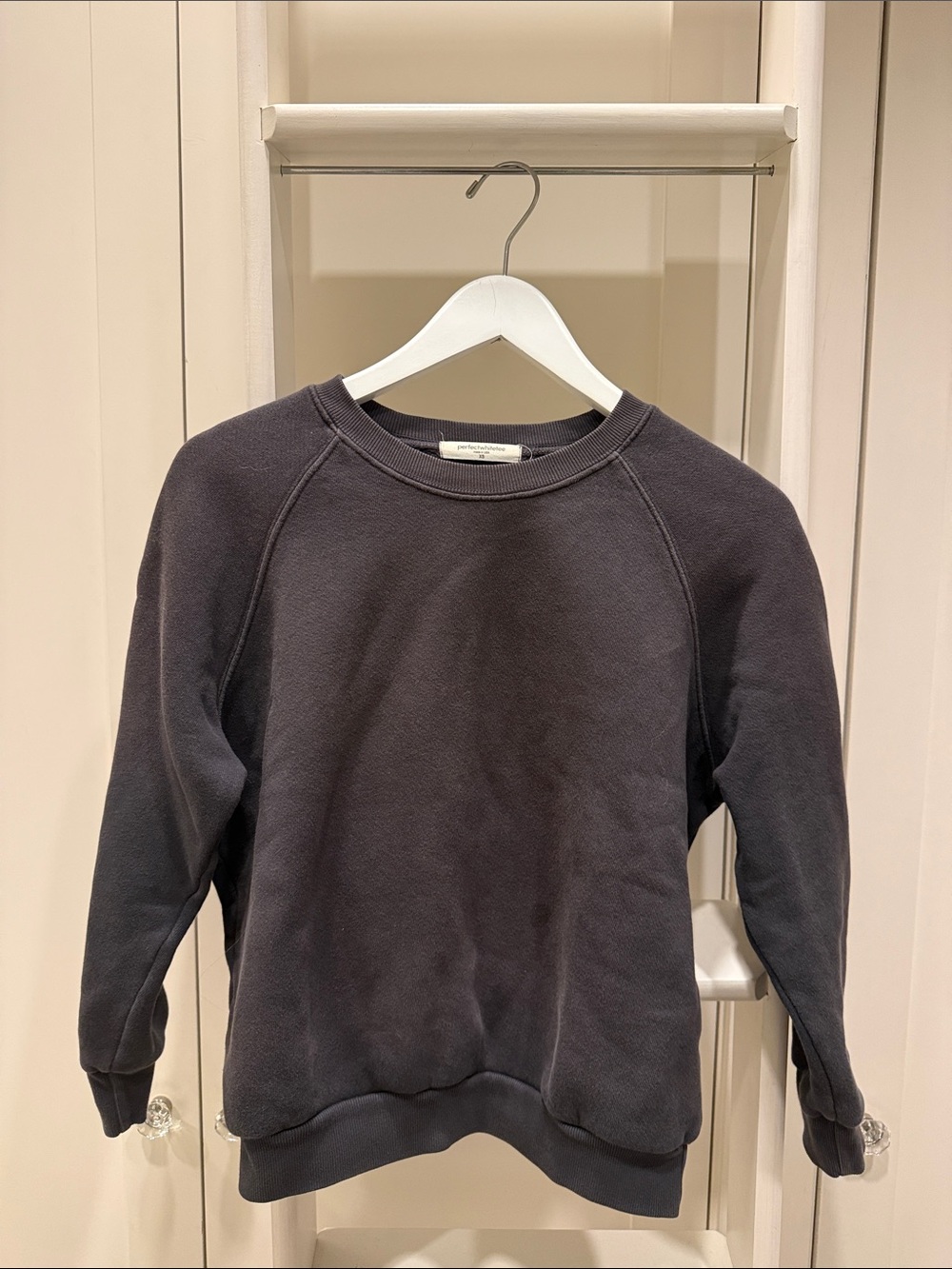 perfectwhitetee Ziggy Sweatshirt Vintage Black XS